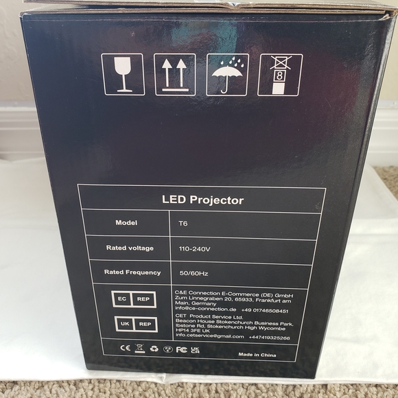 LED Projector T6 - Picture 7 of 9